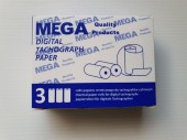 Χαρτί θερμικο για ψηφιακούς ταχογράφους 3 ρολα MEGA 12-08-02-0100