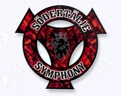 ΑΥΤΟΚΟΛΛΗΤΟ - Sodertalje Symphony (Red) sticker-sodartaljeR