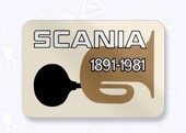 ΑΥΤΟΚΟΛΛΗΤΟ - SCANIA 1891-1981 sticker-9181