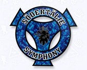 ΑΥΤΟΚΟΛΛΗΤΟ - Sodertalje Symphony (Blue) sticker-sodartaljeB