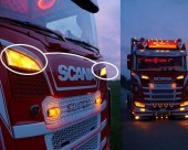 ΠΟΡΤΟΚΑΛΙ - ΦΩΣ ΘΕΣΗ LED ΣΧΕΔΙΟ ΓΚΡΙΛ - SCANIA 2016+ 240879