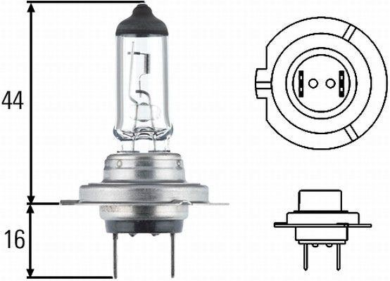 ΛΑΜΠΑ ΑΛΟΓΟΝΟΥ 24V H7 - HELLA 8GH007157-241