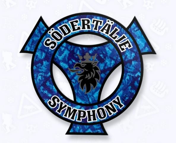 ΑΥΤΟΚΟΛΛΗΤΟ - Sodertalje Symphony (Blue) sticker-sodartaljeB
