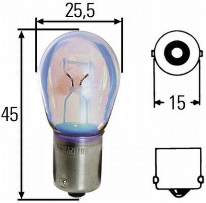 ΛΑΜΠΑ ΑΛΟΓΟΝΟΥ 24V / 21W , BA15s - HELLA 8GA002073-241