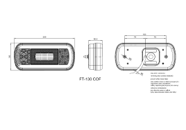 ΦΑΝΟΣ ΟΠΙΣΘΙΟΣ LED 12-24V FT-130