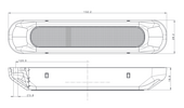ΦΑΝΟΣ ΟΓΚΟΥ ΟΜΙΧΛΗΣ KOKKINO LED FT-332