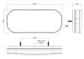 ΦΑΝΟΣ ΟΠΙΣΘΕΙΟΣ LED 6  ΛΕΙΤΟΥΡΓΙΩΝ ΔΕΞΙ FT-610-P