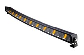 ΠΡΟΒΟΛΕΑΣ ΜΠΑΡΑ - LED BAR FORNAX 43 (1100 mm) με πορειας διπλο (λευκο/πορτοκαλι) 130.43LBC