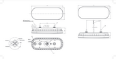 ΦΑΝΑΡΙ ΟΠΙΣΘΕΙΟ LED 12-24V ΜΑΥΡΟ ΚΡΥΣΤΑΛΛΟ FT-320