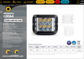 ΦΑΝΟΣ ΠΡΟΒΟΛΕΑΣ ΕΡΓΑΣΙΑΣ LED 12V/24 V L0064