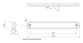 ΦΑΝΟΣ ΟΓΚΟΥ LED 12-24V ΠΟΡΤΟΚΑΛΙ FT-195Z