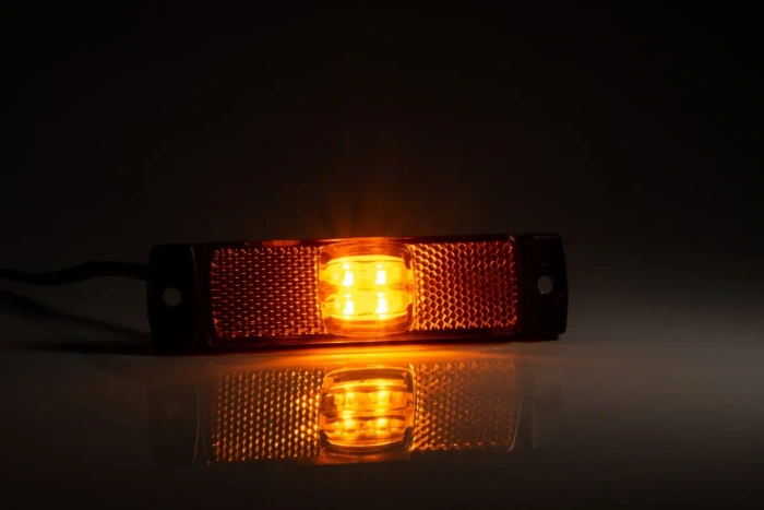 ΦΑΝΟΣ ΟΓΚΟΥ LED ΠΟΡΤΟΚΑΛΙ 12-24V FT-017-Z