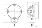 ΦΑΝΟΣ ΠΡΟΒΟΛΕΑΣ LED 2500lumen 1.5m καλωδιο FT-364LED