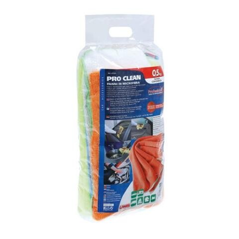 ΠΑΝΙΑ ΚΑΘΑΡΙΣΜΟΥ ΜΕ ΜΙΚΡΟΙΝΕΣ (MICROFIBRE) PRO CLEAN ΣΕ ΣΥΣΚΕΥΑΣΙΑ 0,5Kg 37721