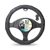 ΔΕΡΜΑΤΙΝΟ ΚΑΛΥΜΜΑ ΤΙΜΟΝΙΟΥ ΜΑΥΡΟ 38cm SWC-L-1