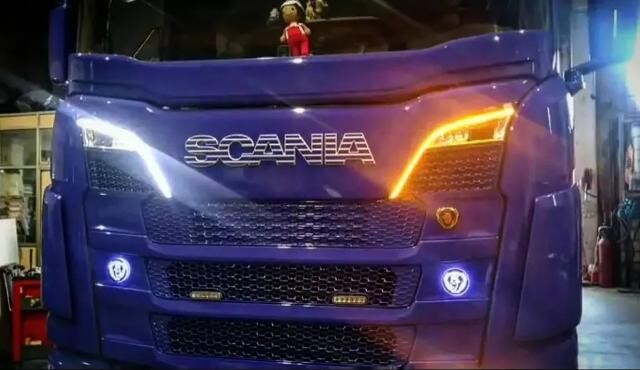 ΦΩΤΙΖΟΜΕΝΗ ΤΑΙΝΙΑ ΕΥΚΑΜΠΤΗ ΠΟΡΤΟΚΑΛΙ για SCANIA NEXT GEN 91396