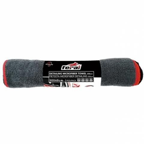 Πετσέτα Microfiber Feral Detailing Pro 30x40cm Ρολό 3 Τεμαχίων 25532