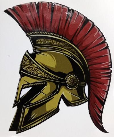ΑΥΤΟΚΟΛΛΗΤΟ spartan helmet sticker-spartanH