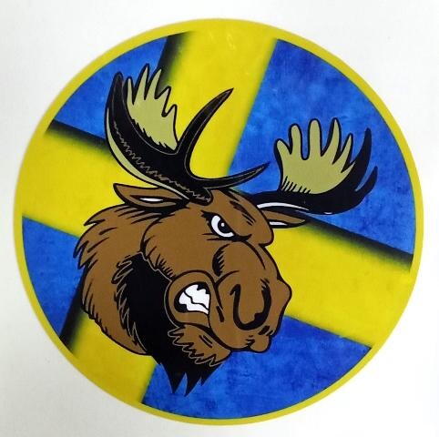 ΑΥΤΟΚΟΛΛΗΤΟ - Angry Moose sticker-moose