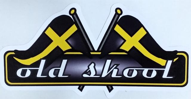 ΑΥΤΟΚΟΛΛΗΤΟ - FLAGS old skool sticker-oldSkf