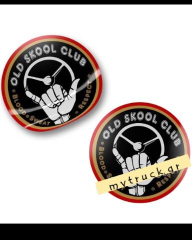 ΑΥΤΟΚΟΛΛΗΤΟ - set Old Skool Club 803988