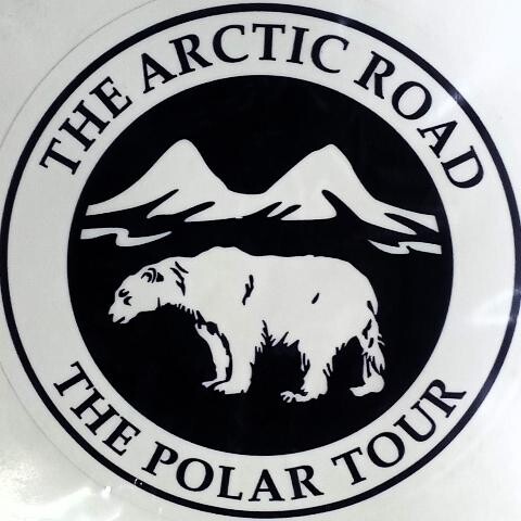 ΑΥΤΟΚΟΛΛΗΤΟ - The Artic Road (polarbear) sticker-articPolar