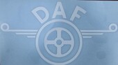 ΑΥΤΟΚΟΛΛΗΤΟ - DF λευκο 20x11cm sticker-DFdoorw