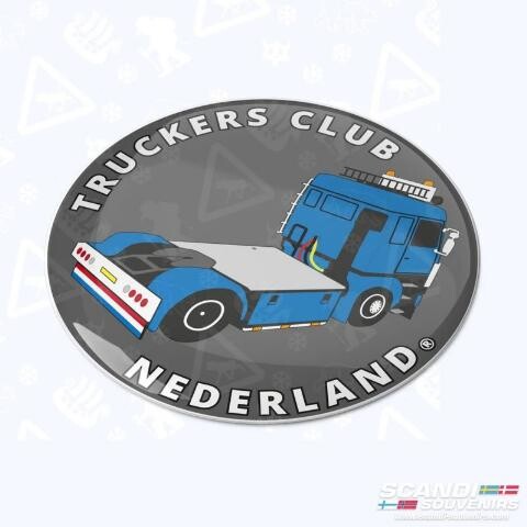 ΑΥΤΟΚΟΛΛΗΤΟ -  Truckers Club Nederland - 3D Sticker sticker-club3d