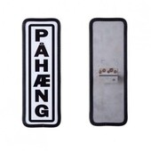 ΔΙΑΚΟΣΜΗΤΙΚΟ ΤΑΜΠΕΛΑΚΙ PAHAENG ΜΑΥΡΟ - 40X10CM 500302