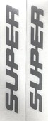 ΑΥΤΟΚΟΛΛΗΤΟ - SUPER ασημι 13*1,5cm 2τεμ sticker-supersilver