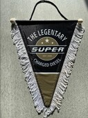 ΣΗΜΑΙΑΚΙ - SUPER CHARGED DIESEL - 20 x 30 cm fanionsuper