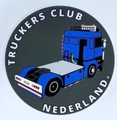 ΑΥΤΟΚΟΛΛΗΤΟ -  Truckers Club Nederland sticker-club
