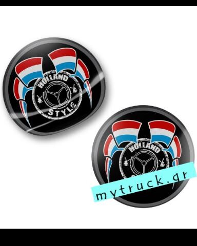 ΑΥΤΟΚΟΛΛΗΤΟ - set Holland style flags sticker-805654