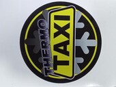 ΑΥΤΟΚΟΛΛΗΤΟ thermo Taxi sticker-thermo