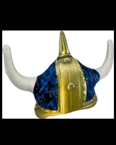 ΔΙΑΚΟΣΜΗΤΙΚΟ ΜΑΞΙΛΑΡΙ Viking hat blue plush 40cm pillowikingbl