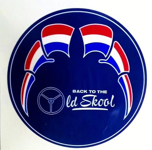 ΑΥΤΟΚΟΛΛΗΤΟ - Decal Back to the Oldskool two dutch flags sticker-BTTOdf