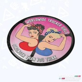 ΑΥΤΟΚΟΛΛΗΤΟ -  Worldwide Trucker Girls 3D sticker-girls