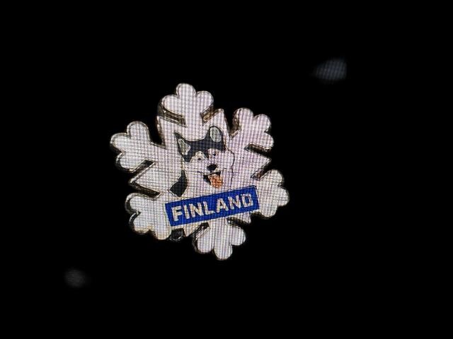 ΚΑΡΦΙΤΣΑ Husky Finland pin-Husky