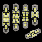 Λάμπα LED, FESTOON C5W 42mm λευκο 24V KP0187