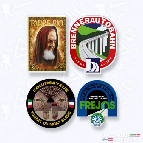 ΑΥΤΟΚΟΛΛΗΤΟ - Cabinesticker Set 9 (Italie) sticker-italie