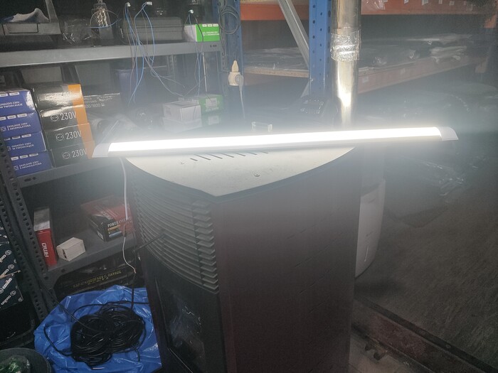 Λάμπα LED, ΦΘΟΡΙΟΥ LED 12-24V(ΛΕΥΚΟ-ΠΟΡΤΟΚΑΛΙ) 90cm KP0011