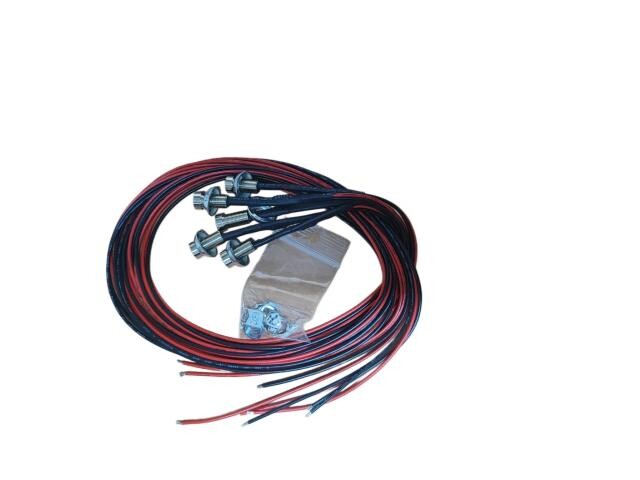 λαμαπακια εσωτερικου φωτισμου LED-dots, 5-pack, 12-24V - κοκκινο 440062