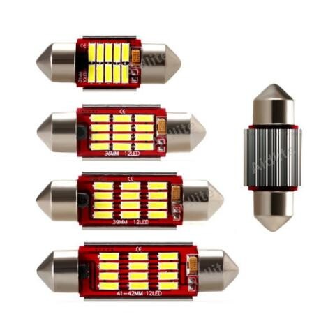 Λάμπα LED, FESTOON C5W 42mm λευκο 12V KP0189