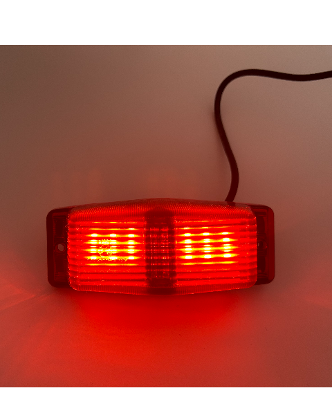 ΔΙΛΑΜΠΟ LED πορτοκαλι, κρυσταλλο κοκκινο φως- Double Burner 228643