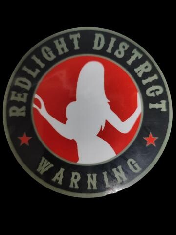 ΑΥΤΟΚΟΛΛΗΤΟ - BEERS' ZONEN sticker-warnredlight