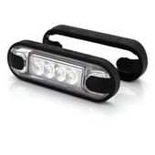 ΦΑΝΟΣ ΟΓΚΟΥ LED ΛΕΥΚΟ 12-24V κρυσταλλο 8cm LD3210
