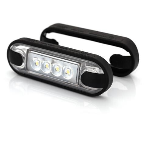 ΦΑΝΟΣ ΟΓΚΟΥ LED ΛΕΥΚΟ 12-24V κρυσταλλο 8cm LD3210